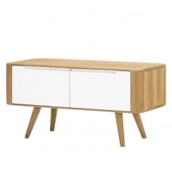 Studio Copenhagen Meuble TV Loca II - Partiellement en chĂŞne sauvage massif