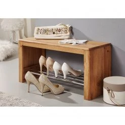 Ars Natura Banc d’entrée Anamur - Chêne - Largeur : 81 cm 20 Ars Natura Banc d’entrée Anamur - Chêne - Largeur : 81 cm -Bancs Soldes Boutique 1000037772 190507 10093500025 MOOD GALLERYIMAGES P000000001000037772 mood