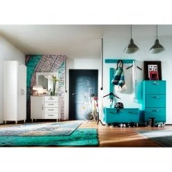 Tenzo Banc d’entrée Malibu - Turquoise -Bancs Soldes Boutique 1000097861 200527 07401500396 MOOD DETAILS P000000001000097861 mood