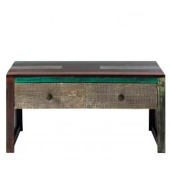 Wolf-Möbel Banc de vestibule Goa - Partiellement en manguier massif - Manguier marron foncé -Bancs Soldes Boutique 1000104034 191031 11340200035 DETAILS P000000001000104034