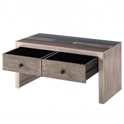 Wolf-Möbel Banc de vestibule Goa - Partiellement en manguier massif - Manguier blanc vintage -Bancs Soldes Boutique 1000117606 191008 06081100016 DETAILS P000000001000117606