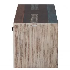 Wolf-Möbel Banc de vestibule Goa - Partiellement en manguier massif - Manguier blanc vintage -Bancs Soldes Boutique 1000117606 191008 06081100018 DETAILS P000000001000117606