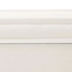 Bout de lit Kinx - Étoffe de coton - Blanc -Bancs Soldes Boutique 1000123500 180709 10125306 GALLERYIMAGES P000000001000123500