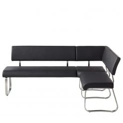 Fredriks Banquette d'angle Marco - Imitation cuir - Noir -Bancs Soldes Boutique 1000123533 200702 13555000043 DETAILS P000000001000123533
