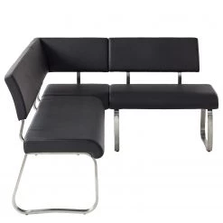 Fredriks Banquette d'angle Marco - Imitation cuir - Noir -Bancs Soldes Boutique 1000123533 200702 13555000044 DETAILS P000000001000123533