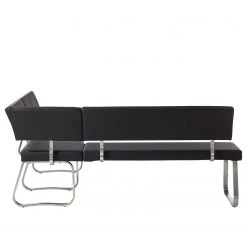 Fredriks Banquette d'angle Marco - Imitation cuir - Noir -Bancs Soldes Boutique 1000123533 200702 13555200046 DETAILS P000000001000123533
