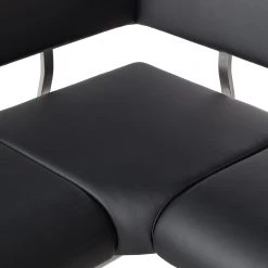 Fredriks Banquette d'angle Marco - Imitation cuir - Noir -Bancs Soldes Boutique 1000123533 200702 13555300048 DETAILS P000000001000123533