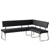 Fredriks Banquette d'angle Marco - Imitation cuir - Noir -Bancs Soldes Boutique 1000123533 200821 10350700001 IMAGE P000000001000123533