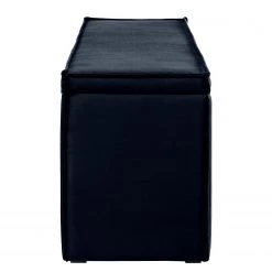 Coffre de lit Kinx - Velours - Bleu marine -Bancs Soldes Boutique 1000124205 180905 10222219 GALLERYIMAGES P000000001000124205