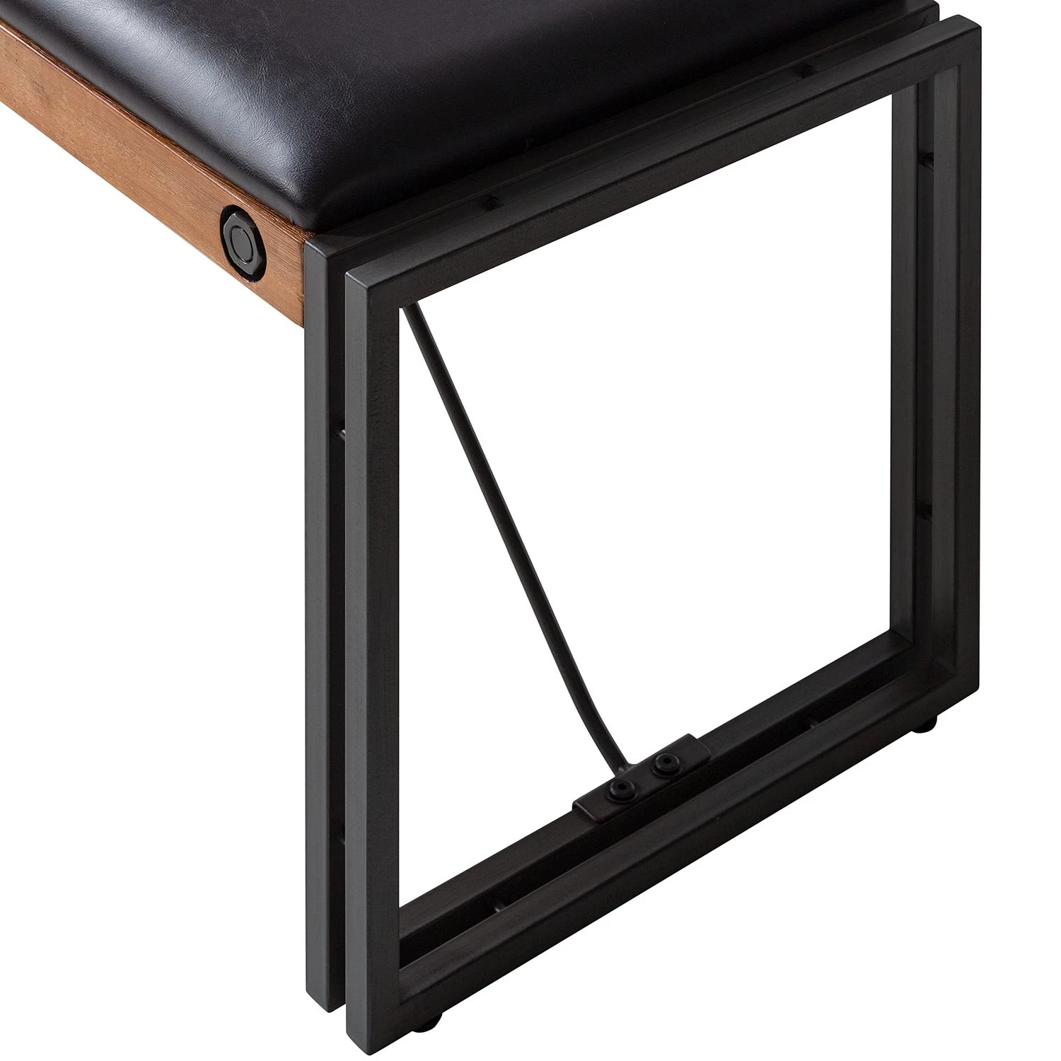 Ars manufacti Banc d’entrée Manchester - Acacia massif / Métal - Acacia / Anthracite 15 Ars manufacti Banc d’entrée Manchester - Acacia massif / Métal - Acacia / Anthracite – Image 13