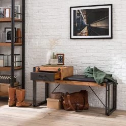 Ars manufacti Banc d’entrée Manchester - Acacia massif / Métal - Acacia / Anthracite 20 Ars manufacti Banc d’entrée Manchester - Acacia massif / Métal - Acacia / Anthracite -Bancs Soldes Boutique 1000126687 190603 10220300007 MOOD GALLERYIMAGES P000000001000126687 mood