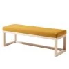Norrwood Bout de lit Feda I - Tissu - Jaune moutarde -Bancs Soldes Boutique 1000135341 181026 11441111 IMAGE P000000001000135341