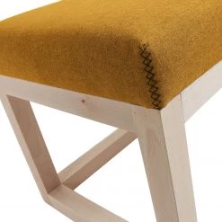 Norrwood Bout de lit Feda I - Tissu - Jaune moutarde -Bancs Soldes Boutique 1000135341 181026 11441113 GALLERYIMAGES P000000001000135341