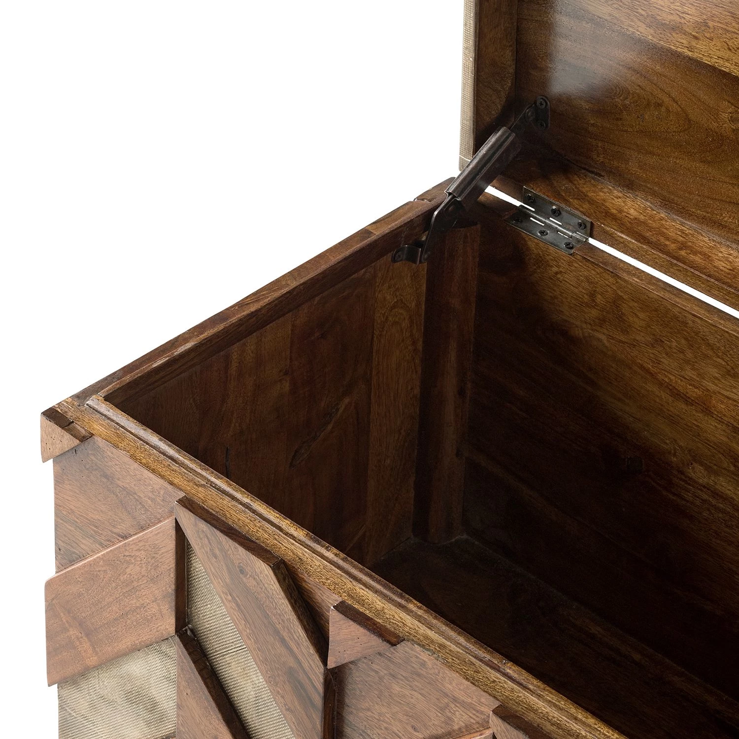 Ars manufacti Coffre Yao - Acacia massif / Métal - Acacia / Doré 12 Ars manufacti Coffre Yao - Acacia massif / Métal - Acacia / Doré – Image 11