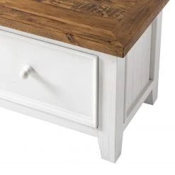 Maison Belfort Banc d’entrée Balignton - Pin massif - Pin / Blanc -Bancs Soldes Boutique 1000148081 211116 124716000114 DETAILS P000000001000148081