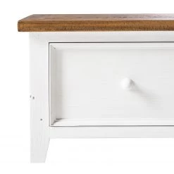 Maison Belfort Banc d’entrée Balignton - Pin massif - Pin / Blanc -Bancs Soldes Boutique 1000148081 211116 124716000120 DETAILS P000000001000148081