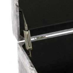 Mooved Coffre Jegum - Imitation cuir / Gris / Noir -Bancs Soldes Boutique 1000153473 190123 15192400098 GALLERYIMAGES P000000001000153473