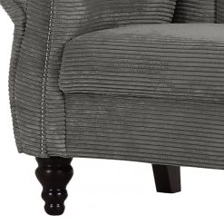 Red Living Banquette Picos (3 places) - Velours côtelé / Pin massif - Gris foncé 7 Red Living Banquette Picos (3 places) - Velours côtelé / Pin massif - Gris foncé -Bancs Soldes Boutique 1000155633 190214 14431100168 GALLERYIMAGES P000000001000155633