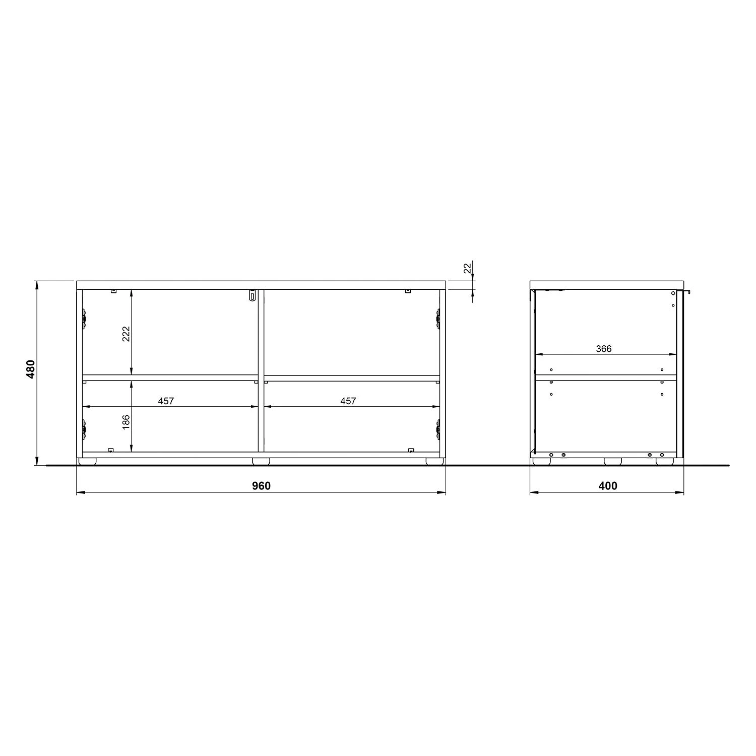 Germania Banc d’entrée Berlebeck - Imitation chêne Grandson 8 Germania Banc d’entrée Berlebeck - Imitation chêne Grandson – Image 6