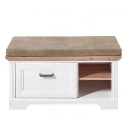 Ridgevalley Banc d’entrée Jasmund - Imitation pin blanc -Bancs Soldes Boutique 1000159187 190219 07264500066 GALLERYIMAGES P000000001000159187