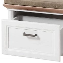 Ridgevalley Banc d’entrée Jasmund - Imitation pin blanc -Bancs Soldes Boutique 1000159187 190219 07264600069 GALLERYIMAGES P000000001000159187