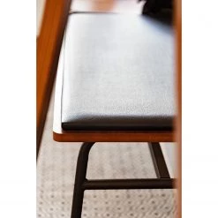 Norrwood Banc d’entrée Kaub - Imitation cuir / Métal - Noir / Noyer 18 Norrwood Banc d’entrée Kaub - Imitation cuir / Métal - Noir / Noyer -Bancs Soldes Boutique 1000167738 200429 06494500080 DETAILS P000000001000167738