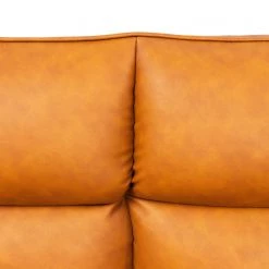 Kare Design Banquette Thinktank - Imitation cuir / Acier - Cognac / Noir -Bancs Soldes Boutique 1000174196 190515 06332200105 GALLERYIMAGES P000000001000174196