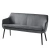 Mørteens Banquette Nicholas IV - Velours / Hévéa massif - Gris foncé / Noir 2 Mørteens Banquette Nicholas IV - Velours / Hévéa massif - Gris foncé / Noir -Bancs Soldes Boutique 1000183891 191216 15321200015 IMAGE P000000001000183891