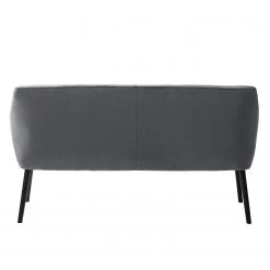 Mørteens Banquette Nicholas IV - Velours / Hévéa massif - Gris foncé / Noir -Bancs Soldes Boutique 1000183891 191216 15321200018 DETAILS P000000001000183891