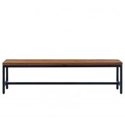 Ars manufacti Banc Grasby I - Pin massif / Métal - Pin foncé / Noir -Bancs Soldes Boutique 1000183986 200406 13020600002 DETAILS P000000001000183986