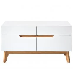 Mørteens Banc d’entrée Tenabo - Partiellement en chêne massif - Blanc / Chêne -Bancs Soldes Boutique 1000184275 200121 13084100028 DETAILS P000000001000184275