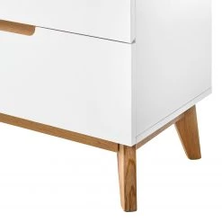 Mørteens Banc d’entrée Tenabo - Partiellement en chêne massif - Blanc / Chêne -Bancs Soldes Boutique 1000184275 200121 13084100031 DETAILS P000000001000184275