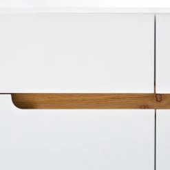 Mørteens Banc d’entrée Tenabo - Partiellement en chêne massif - Blanc / Chêne -Bancs Soldes Boutique 1000184275 200121 13084100033 DETAILS P000000001000184275