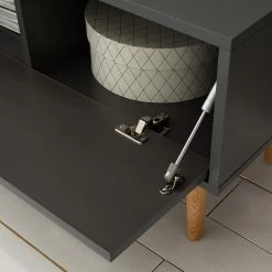 Mørteens Banc d’entrée Lindholm - Partiellement en chêne massif - Gris -Bancs Soldes Boutique 1000188130 200916 16053800051 DETAILS P000000001000188130