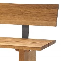 Schösswender Banc avec dossier Oviedo - Chêne sauvage massif - Chêne sauvage - Largeur : 220 cm -Bancs Soldes Boutique 1000191369 191120 16130300006 DETAILS P000000001000191369