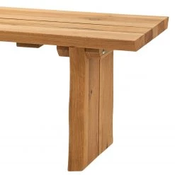 Schösswender Banc Oviedo - Chêne sauvage massif - Chêne sauvage - Largeur : 220 cm -Bancs Soldes Boutique 1000191395 191120 16130400066 DETAILS P000000001000191395
