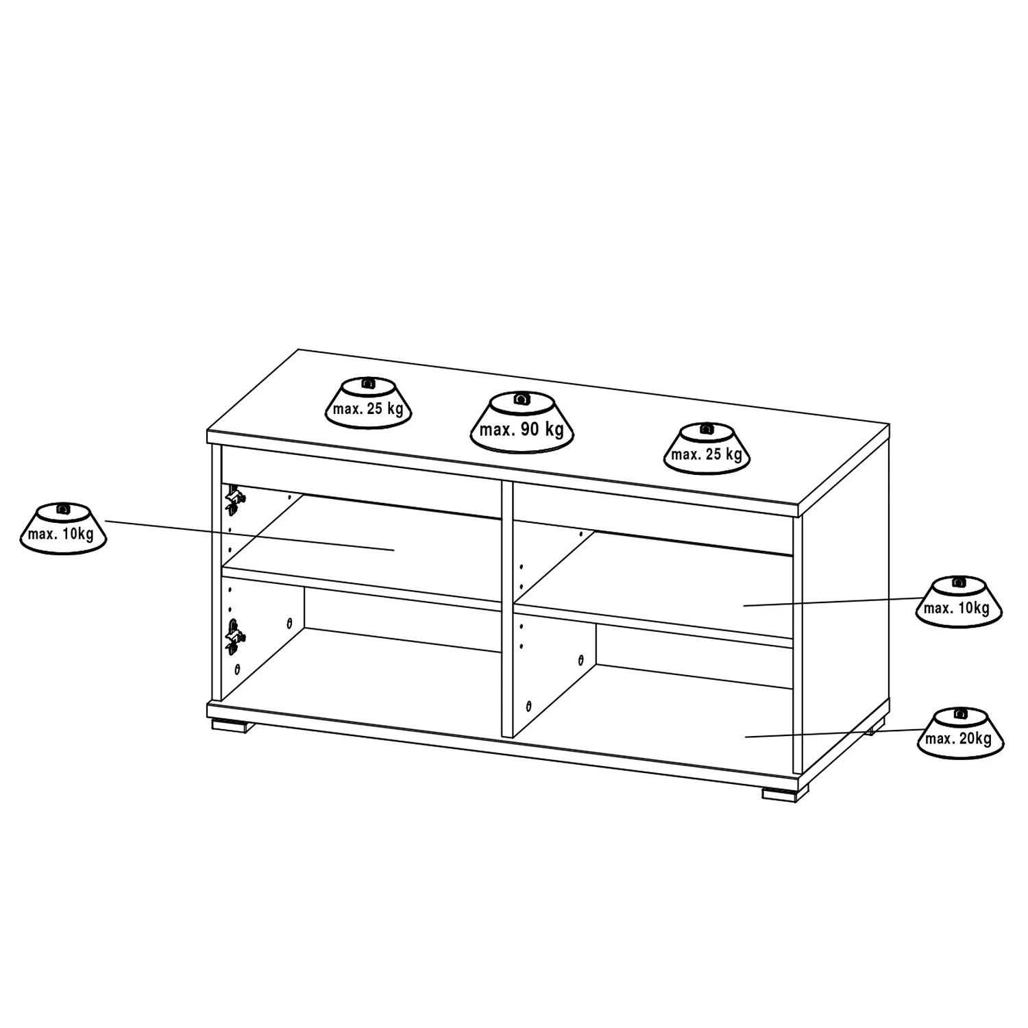 Germania Banc d’entrée Lisbonne - Imitation chêne de Navarra 10 Germania Banc d’entrée Lisbonne - Imitation chêne de Navarra – Image 8