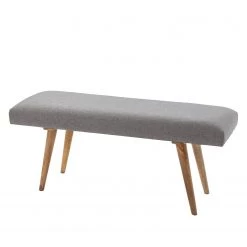 Norrwood Banc d’entrée Taloga III - Tissu / Manguier massif - Gris