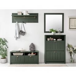 Ridgevalley Banc d’entrée Beauville - Vert mousse / Doré 11 Ridgevalley Banc d’entrée Beauville - Vert mousse / Doré -Bancs Soldes Boutique 1000196334 191127 09003600076 MOOD DETAILS P000000001000196334 mood