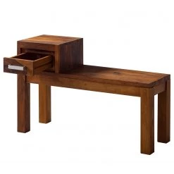 Ars Natura Banc d’entrée Ohio - Sheesham massif -Bancs Soldes Boutique 1000198203 200928 16115400022 DETAILS P000000001000198203