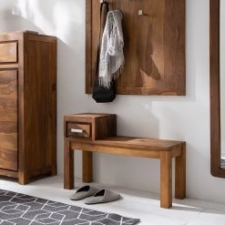 Ars Natura Banc d’entrée Ohio - Sheesham massif -Bancs Soldes Boutique 1000198203 210225 12503500031 MOOD DETAILS P000000001000198203 mood