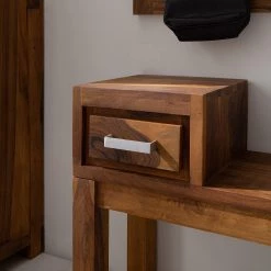 Ars Natura Banc d’entrée Ohio - Sheesham massif -Bancs Soldes Boutique 1000198203 210225 12504400034 DETAILS P000000001000198203