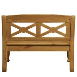 Maison Belfort Banc Villefort - Pin massif - Epicéa lessivé - Largeur : 112 cm -Bancs Soldes Boutique 1000201388 211122 08325803136 DETAILS P000000001000201388