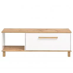 Schildmeyer Banc d’entrée Padua - Blanc / Imitation chêne rustique -Bancs Soldes Boutique 1000202514 200123 09483800011 DETAILS P000000001000202514