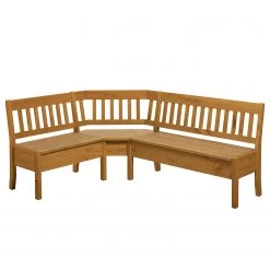 Maison Belfort Banc d’angle Boston I - Pin massif - Epicéa lessivé - Largeur : 170 cm