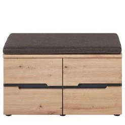 Loftscape Banc d’entrée Moosic - Imitation chêne artisan / Graphite -Bancs Soldes Boutique 1000209789 200430 06441400010 DETAILS P000000001000209789