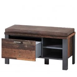 Red Living Banc d’entrée Blackpool - Imitation bois recyclé / Gris -Bancs Soldes Boutique 1000209799 200430 06443200028 DETAILS P000000001000209799