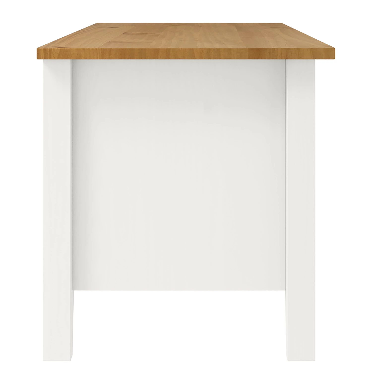 Maison Belfort Banc d’entrée Rivery - Pin massif - Blanc 7 Maison Belfort Banc d’entrée Rivery - Pin massif - Blanc – Image 5