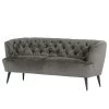 Red Living Banquette Burdett - Gris - Largeur : 190 cm - Noir -Bancs Soldes Boutique 1000219568 200731 13273300062 IMAGE P000000001000219568