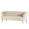 Norrwood Banquette Ekenas - Sable mat - Largeur : 200 cm - Hêtre clair
